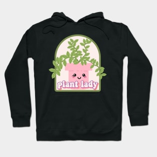 Plant lady badge Hoodie